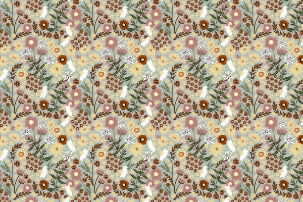 Flowery green meadow G23