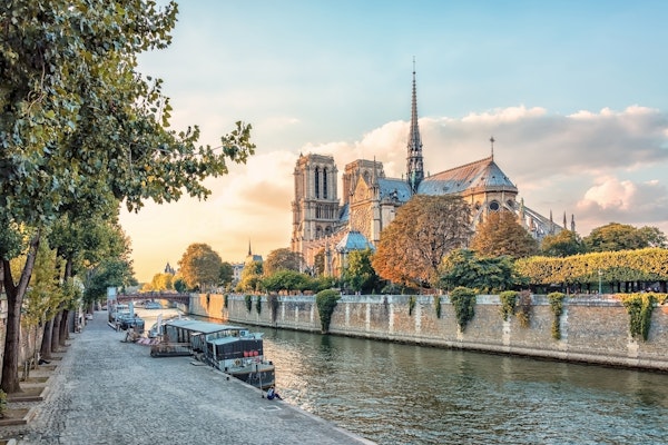 Notre-Dame sunset
