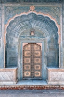 Indian Door papel de parede