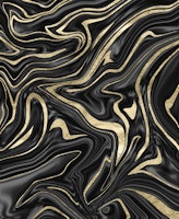 Black Gray Gold Marble 1 tapete