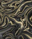 Black Gray Gold Marble 1