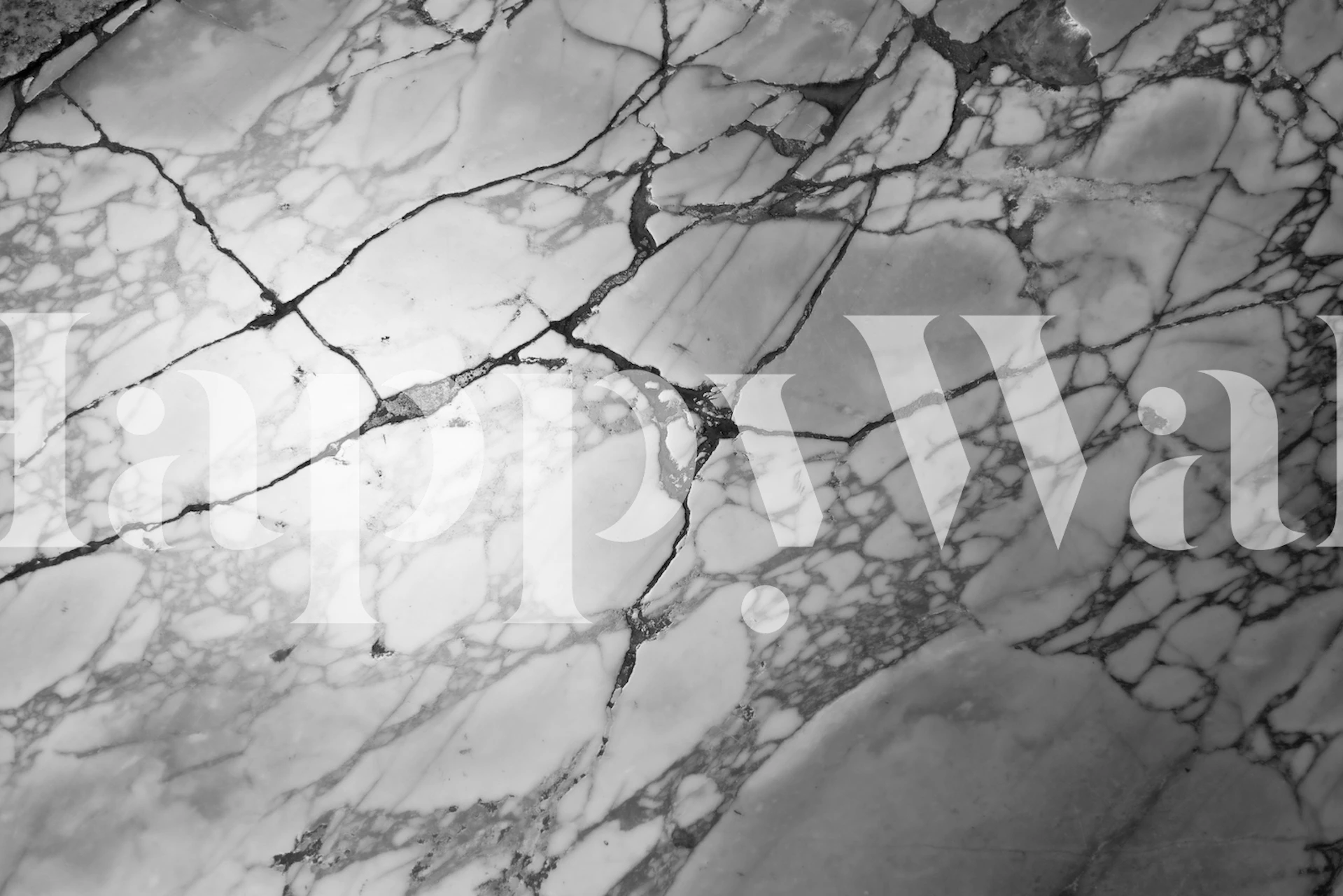 Italian Marble 3 wallpaper in a room