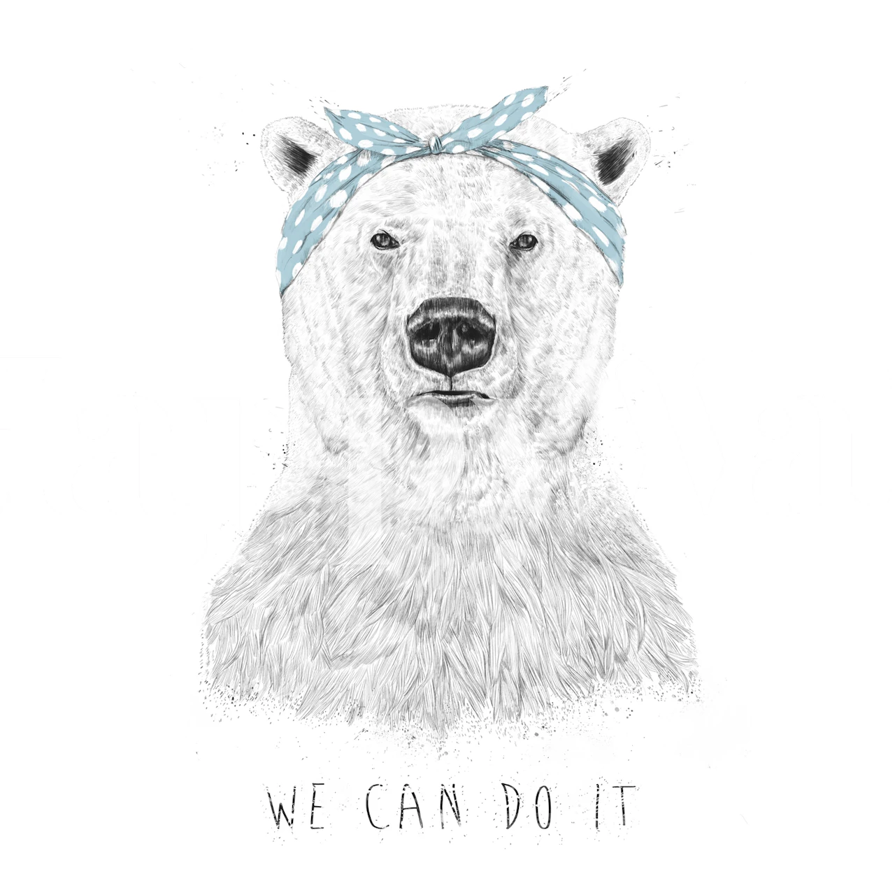 We can do it design tapety v pokoji