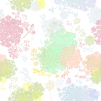 Pretty floral trend lace tapete