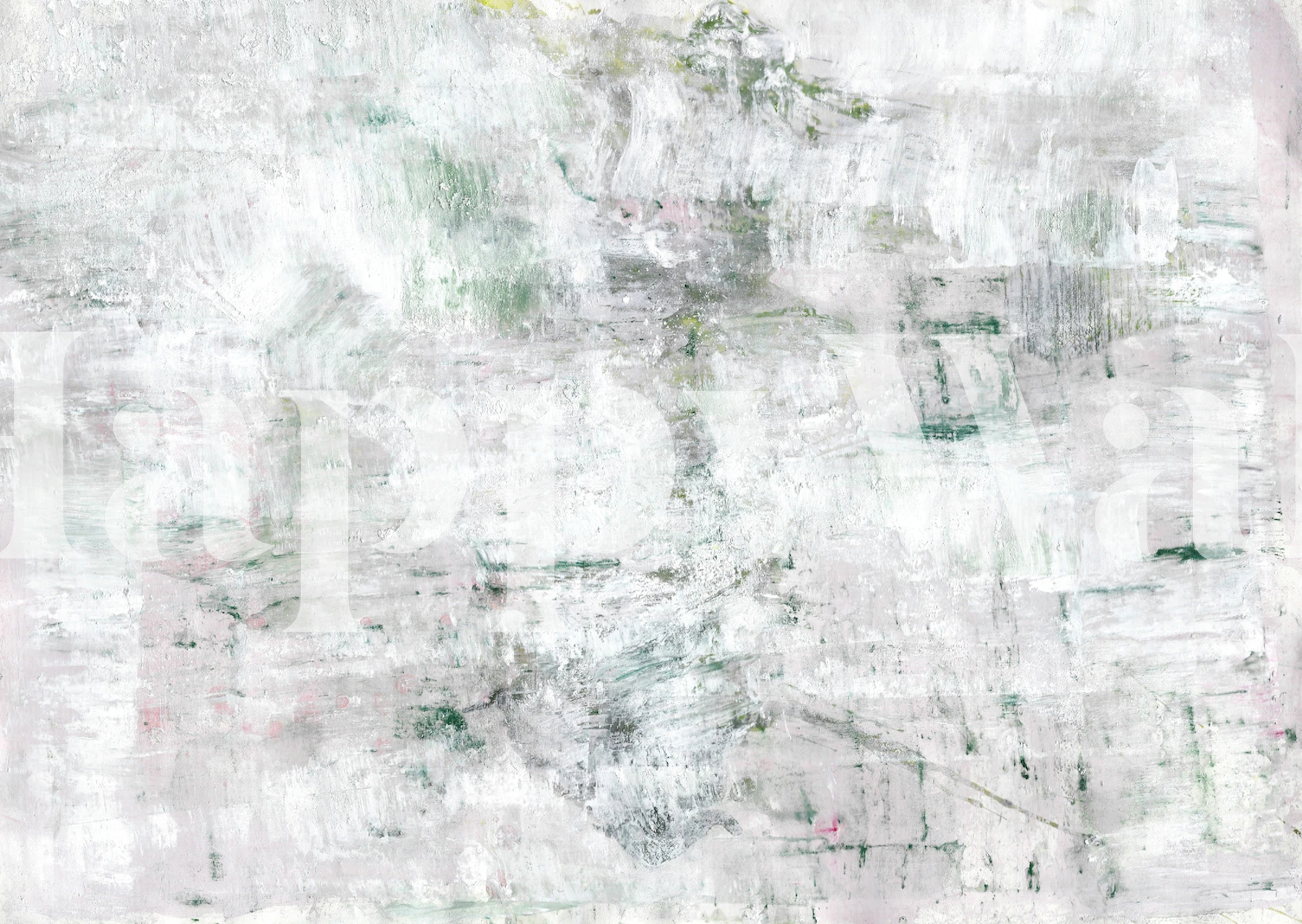 Papier peint mural texture béton blanc avec de subtils détails gris