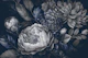 Blue Baroque Large Floral