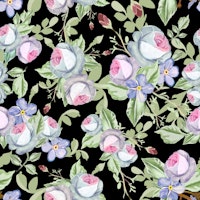 Heirloom Florals Pastel carta da parati