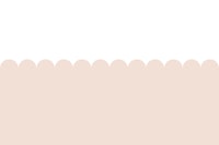 Pink and White Scalloped Nursery tapete