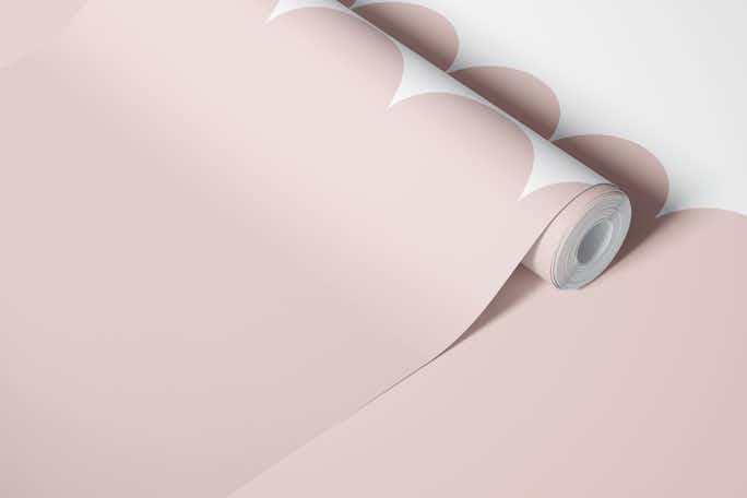 Blush Pink Scallopwallpaper roll