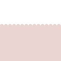 Blush Pink and White Scallop tapete