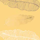 Saffron Yellow Palm Leaves