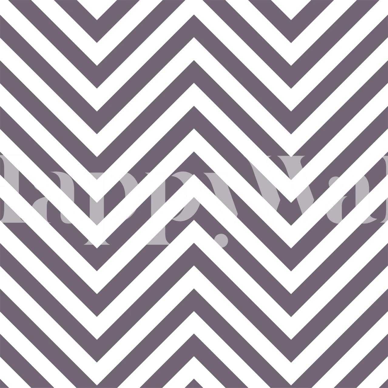Chevron pattern in brown and white wallpaper