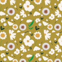 Marigold and Dandelion Musk carta da parati