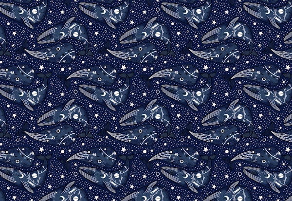 Mystic Ocean Whales