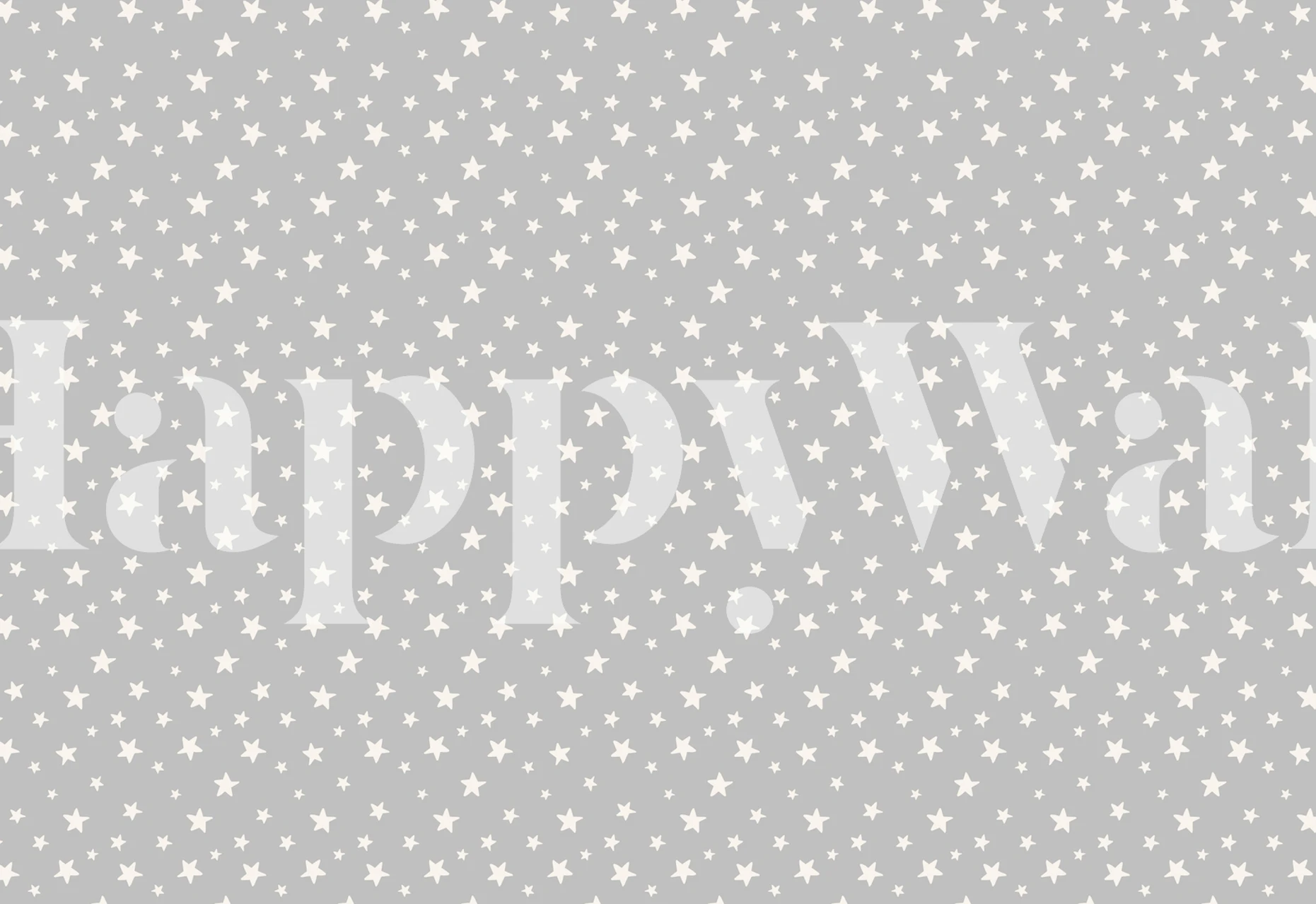 Mystic Ocean Stars Grey tapetti huoneessa