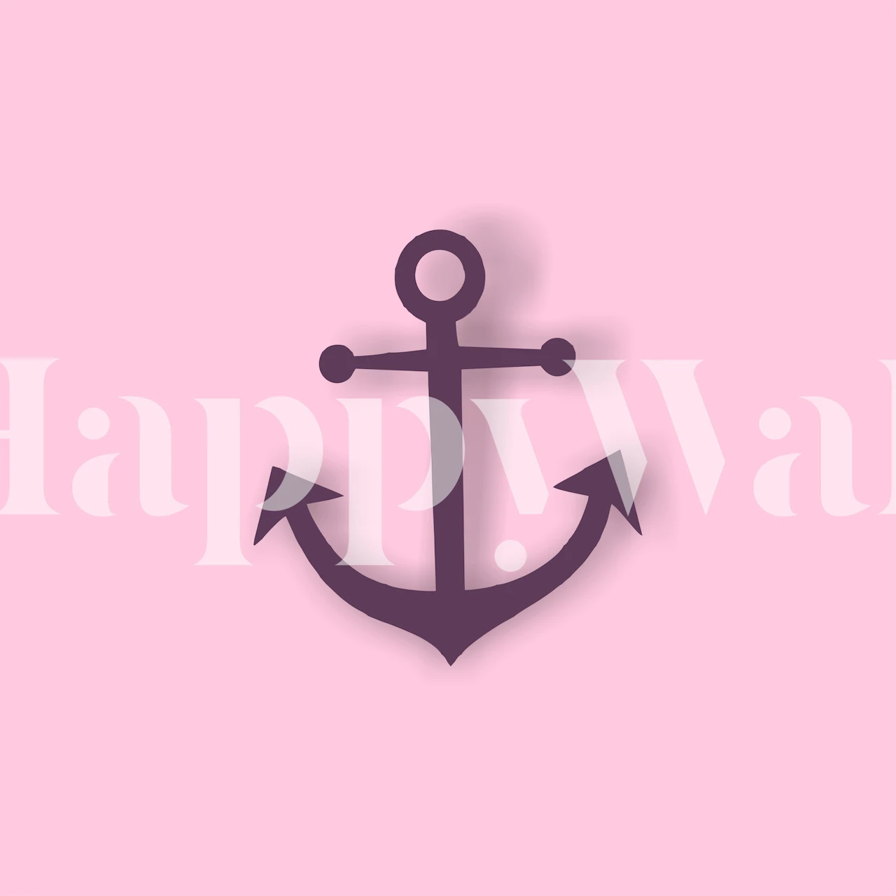 Light Pink Anchor Art u sobi