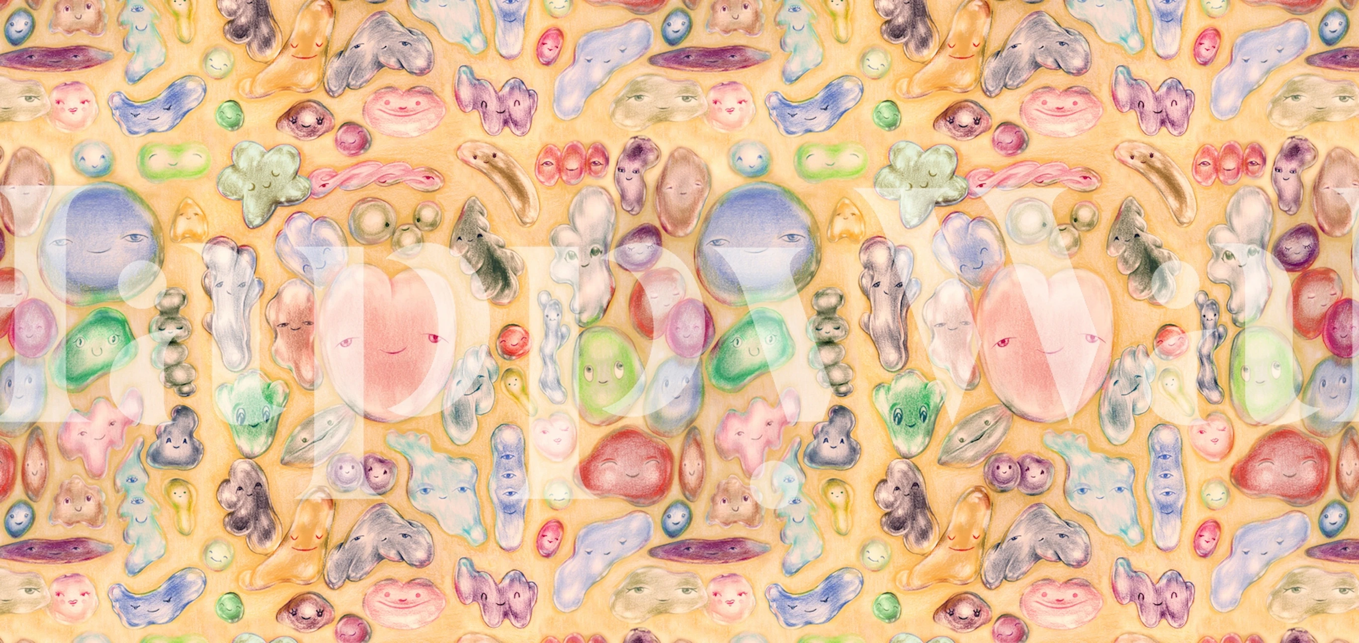 Colorful Kind candy wallpaper display