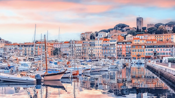 Harbor In Cannes