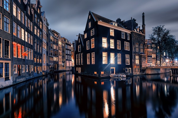 Amsterdam by night