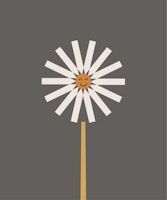 Happy Daisy boho panel tapet