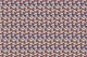 Blooms orange cobalt blue S