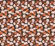 Blooms orange green brown M