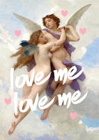 Love Me Angels carta da parati