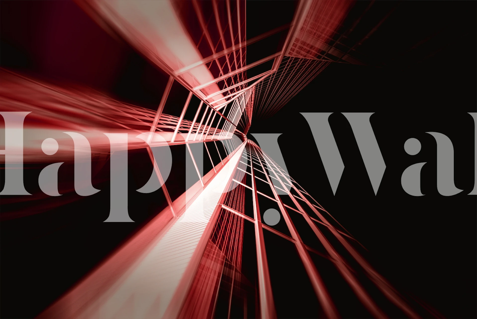 Vertigo wallpaper in a modern room