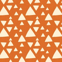 Mosses Triangle Orange behang