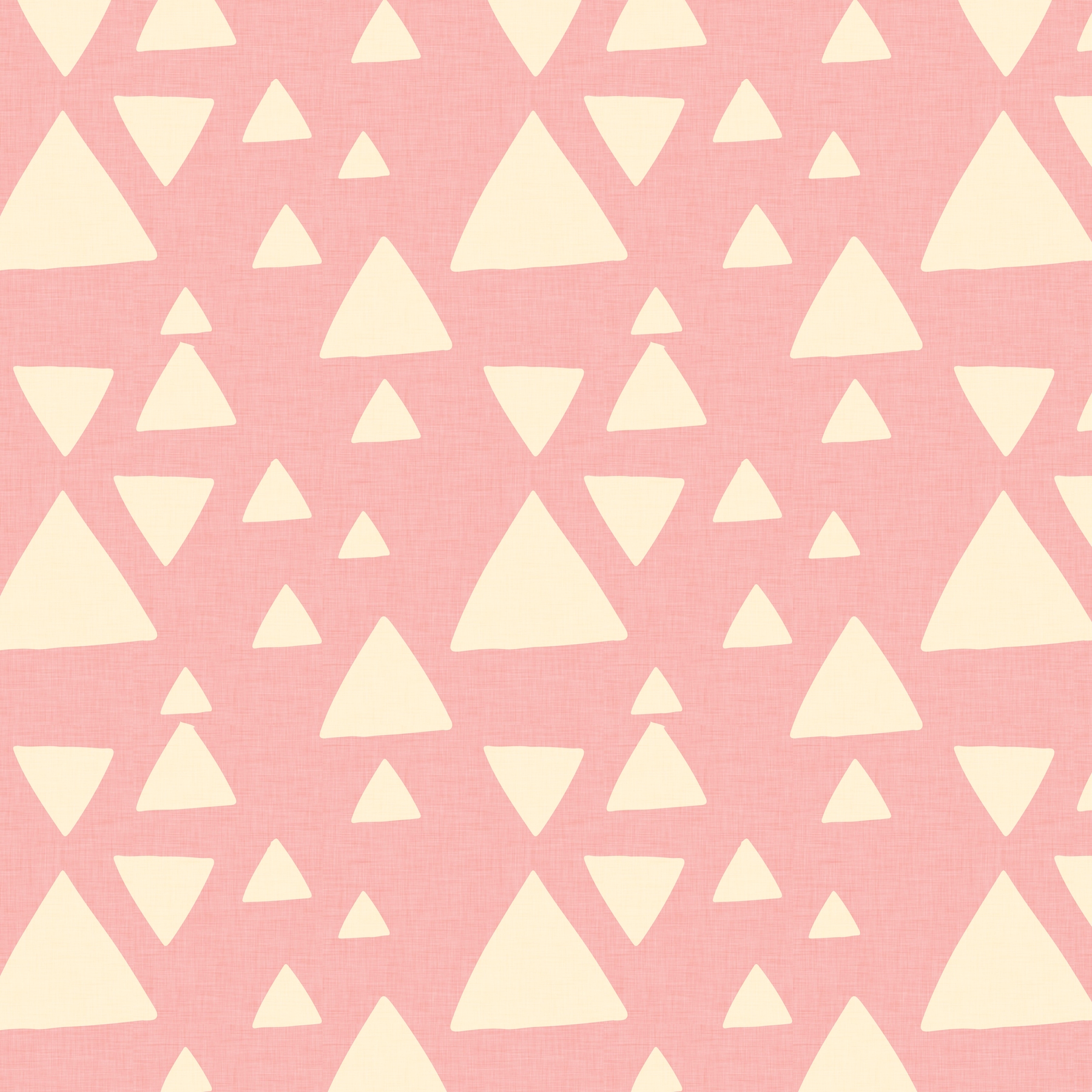 Mosses Triangle Pink wallpaper - Happywall