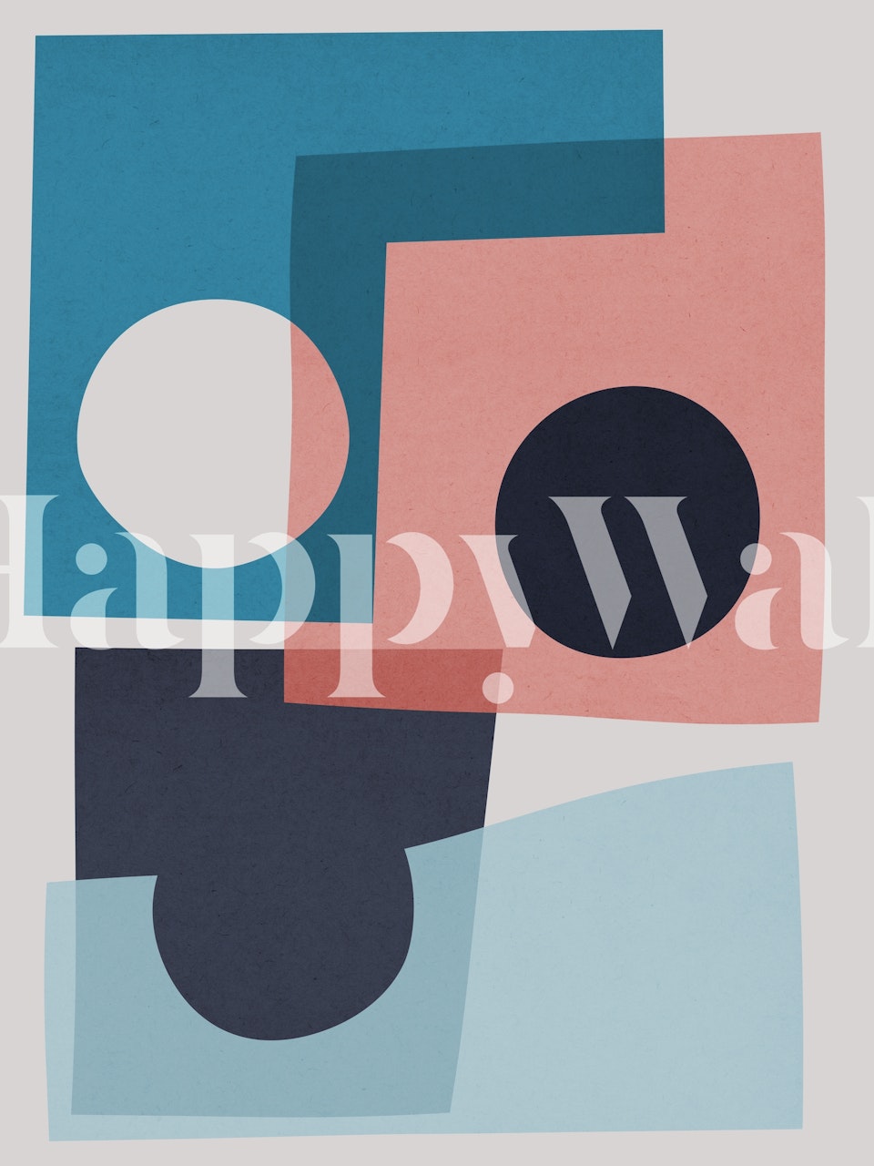 Conceptual collage tapeta w pokoju