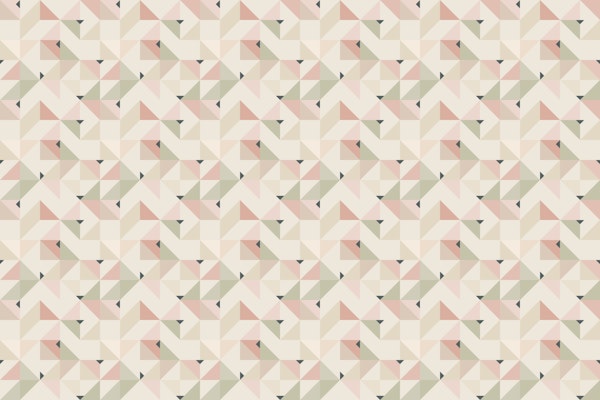 Subtle Geometric Pink Green