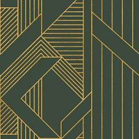 Sage Green Geometric tapete