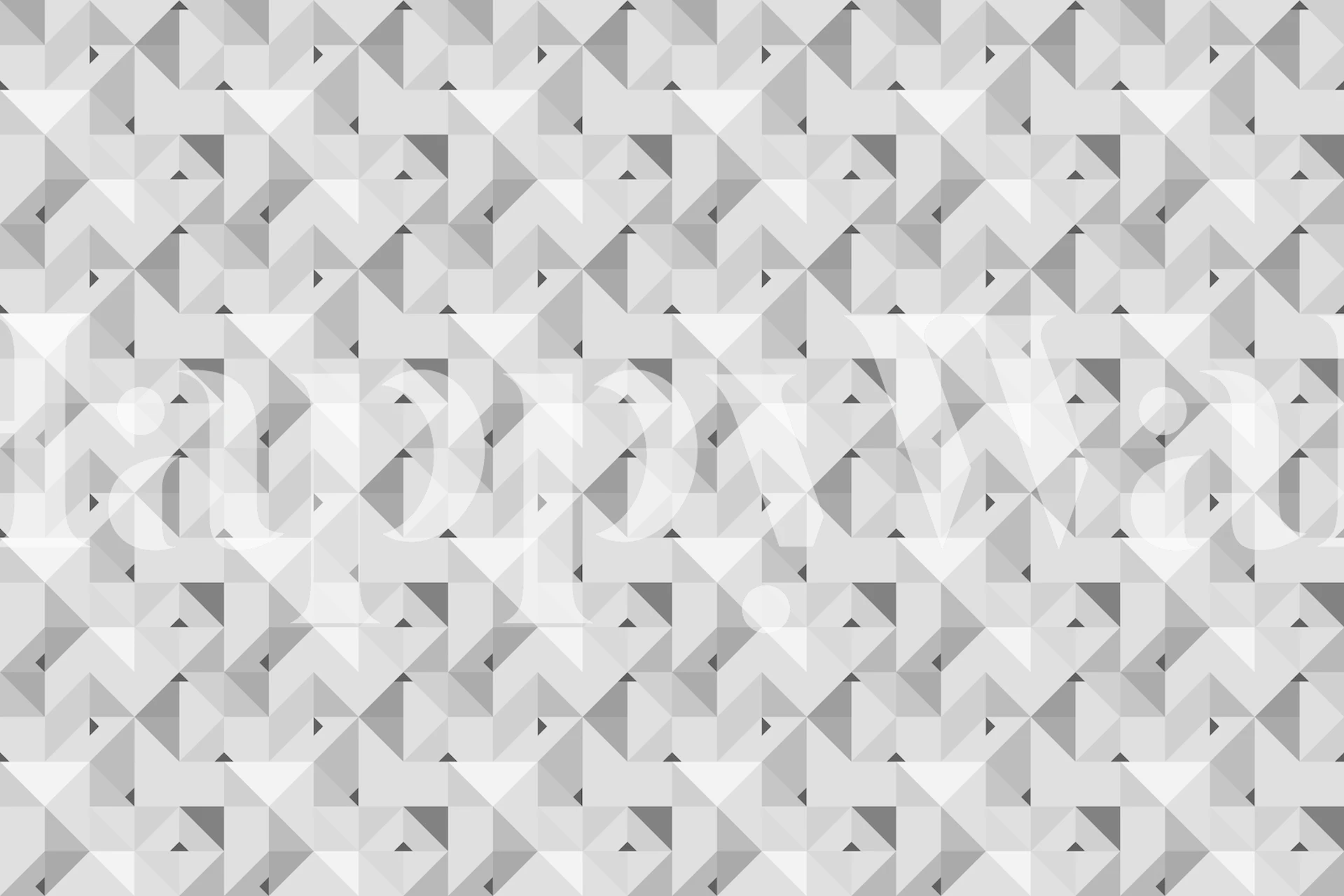 Nowoczesna szara tapeta geometryczna z eleganckim wzorem ze splecionych kształtów