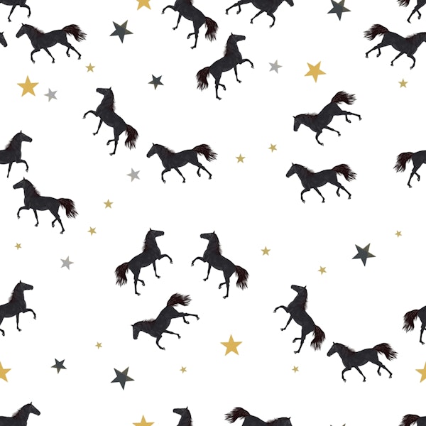 Black horses