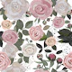 Peony and roses