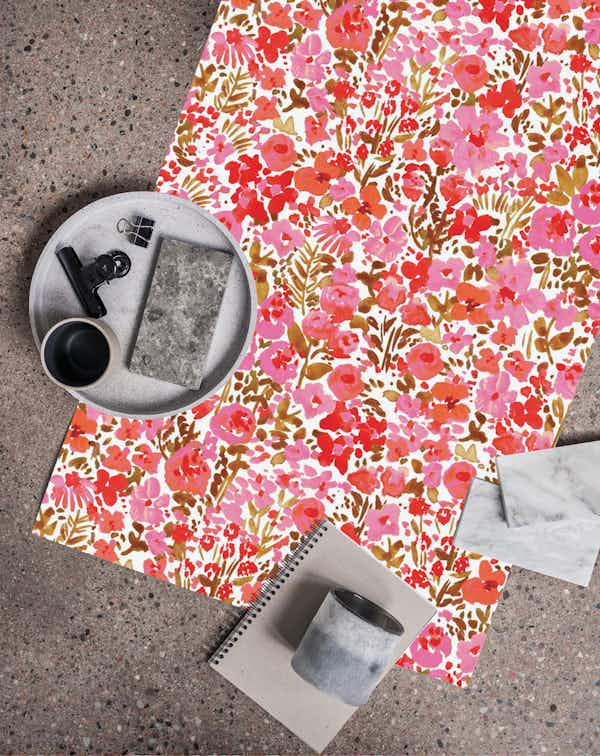 Lilly Floral tapet roll