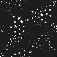 Hand drawn doodle stars papel de parede