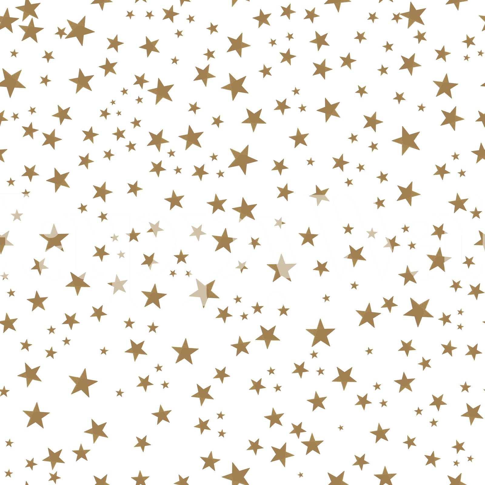 Gold Yellow Stars Wallpaper - Brighten up your Walls | Happywall