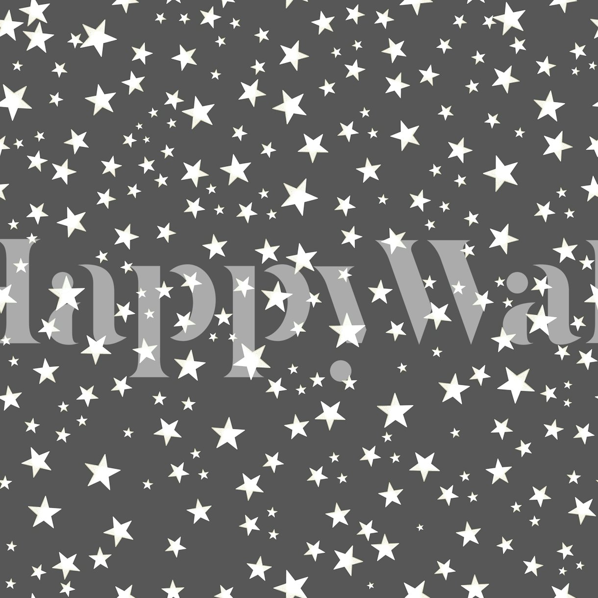 Gold White Stars Wallpaper Shimmering & Elegant Happywall