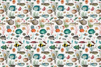 Oceania in White behang