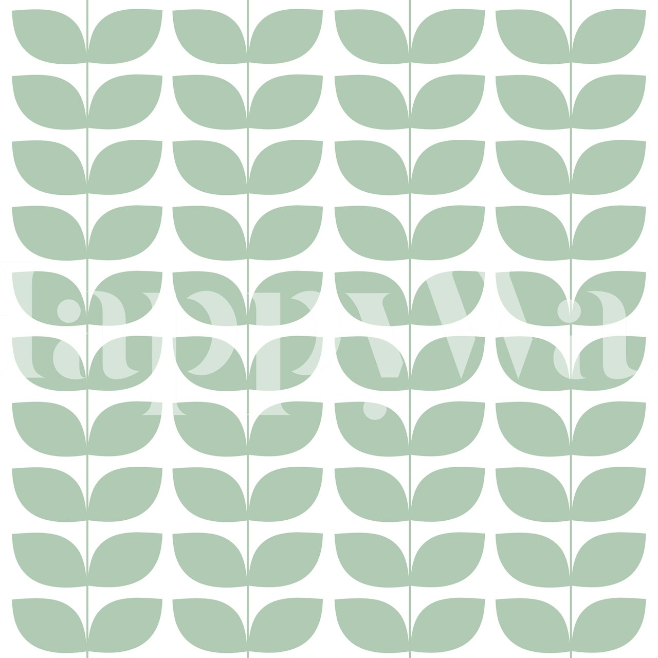 Danish Pattern Burma Jade tapet i ett rum