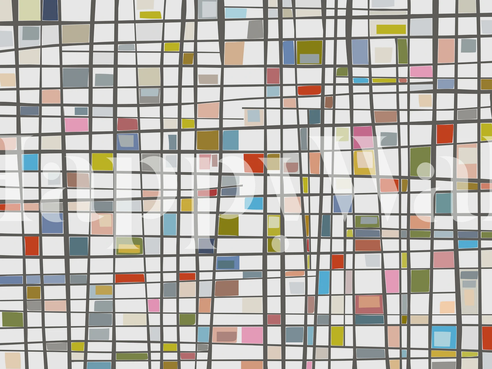 Vibrant Rio de Janeiro Urban Windows 2 tapetti huoneessa