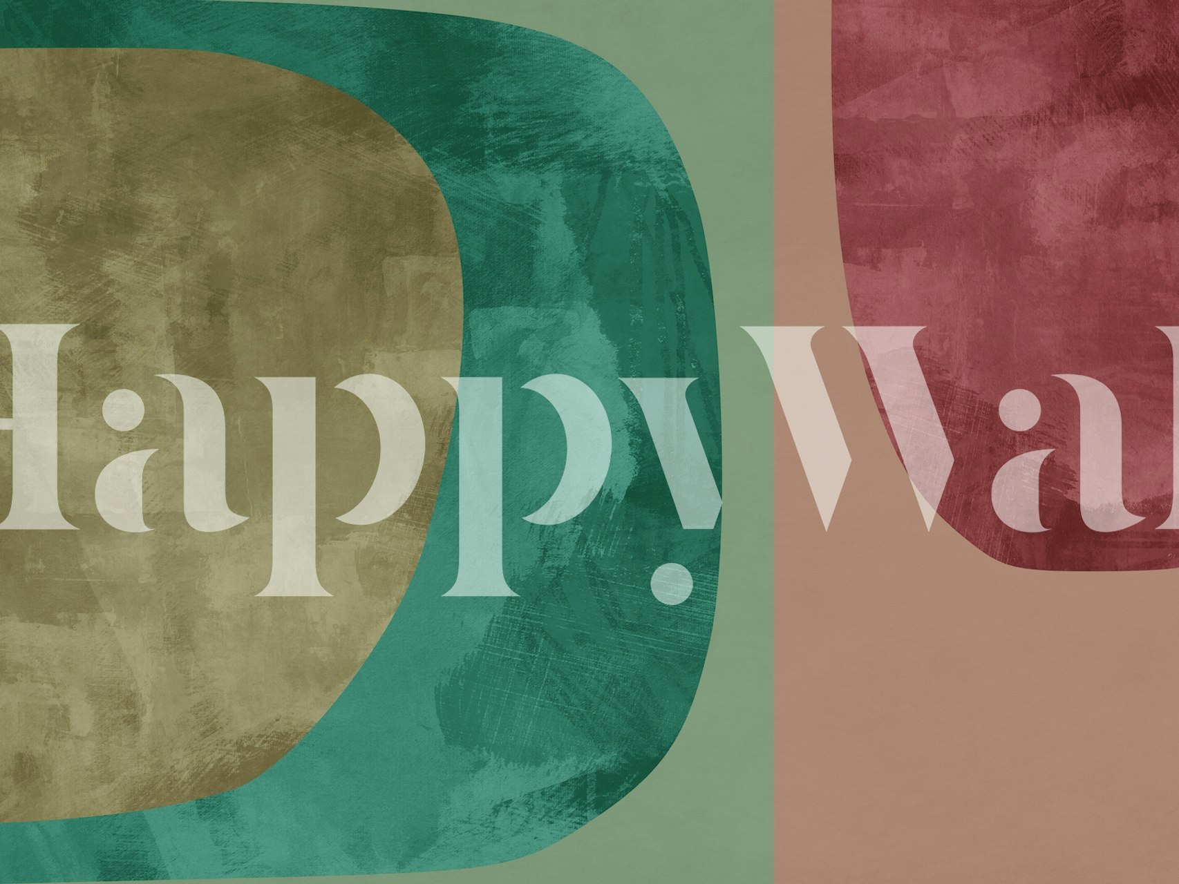 Passage 2 πολύχρωμος σχεδιασμός ταπετσαρίας