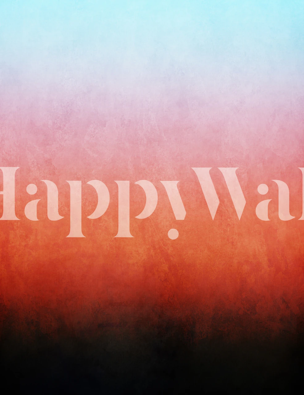 Abstract gradient wallpaper featuring warm colors red, orange, and blue