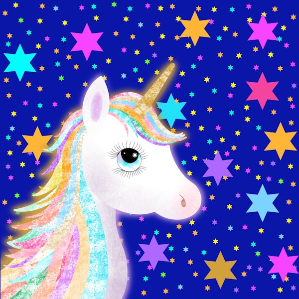 Cute Baby Rainbow Unicorn