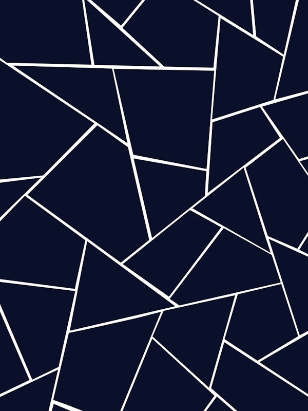Navy Blue Geometric Glam 1