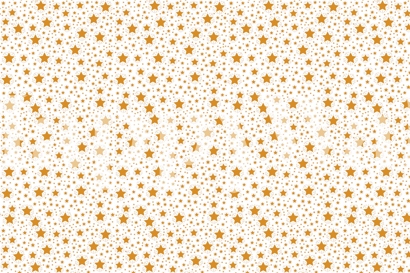 Buy Golden Stars on White Wallpaper | Happywall