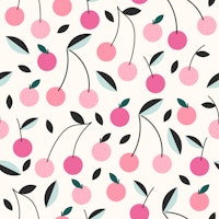 Cherries Pink tapetit
