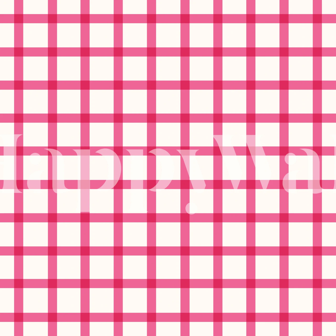 Pink checkered pattern wallpaper with white background